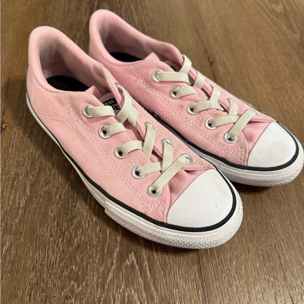 Converse Kids Light Pink Sneakers